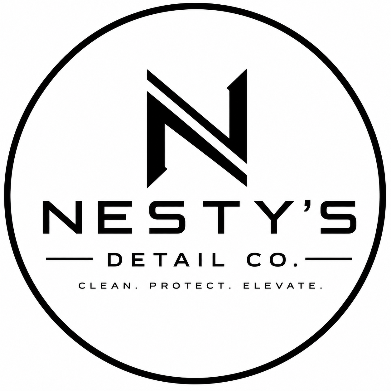 Nesty's Detail Co. logo